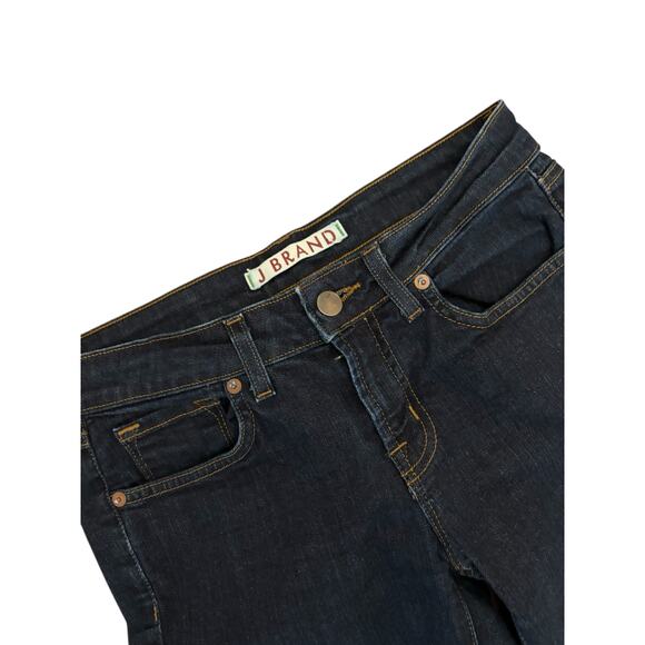 J Brand Dark Wash Curvy Fit Boot Leg Jeans 27 - Picture 4 of 8